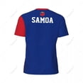 thumbnail image 3 of Exclusive design Samoa Flag Grain 3D Printed Men For Running Bike Soccer Tennis Fitness Sports tshirt Mesh Fans Short T-shirt, 3 of 10