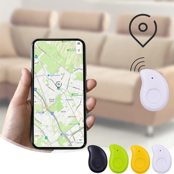 Xihbxyly Ofertas Del Día Liquidación Prime Localizador Inalámbrico de Billetera con Llaves Posicionamiento Portátil Prevención de Pérdida Por Bluetooth Registro de Ubicación Consulta Real Alarma de D