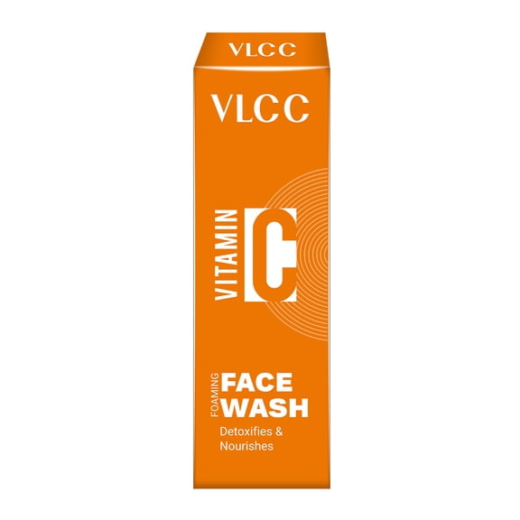 VLCC Vitamin C Foaming Face Wash, Face Cleanser, 3.38 oz