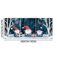 thumbnail image 2 of Bring The Of Christmas To Your Garage With Our Beautifully Designed Garage Banner Make A Flags for outside String of Flags Home Banner Car Window Banner Decal Custom Banners And Signs for Business 4x8, 2 of 2