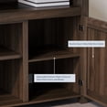 thumbnail image 4 of BELLEZE TV Stand Media Entertainment Center Console - Corin (Dark Walnut), 4 of 6