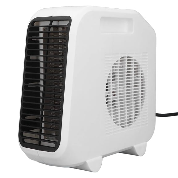 1800W Compact Electric Space Heater Dual Heat Gears Portable Desktop Heater Fast Warming Home Office Use ,Heating Fast
