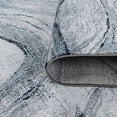 thumbnail image 5 of GLORY RUGS Modern Abstract Area Rug 8x10 Grey Navy Faded Soft for Living Room Bedroom Home and Office, 5 of 5