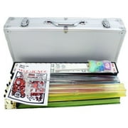 4 Pushers + Brand New Complete american Mahjong Set in aluminum Case, 166 Tiles(Mah Jong Mah Jongg Mahjongg)