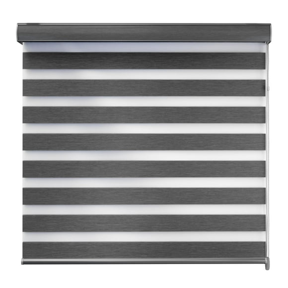 DecoKing Persiana para Ventana Sheer Elegance Wood Desing Enrollable Horizontal 200cm ancho x 240cm alto Oxford