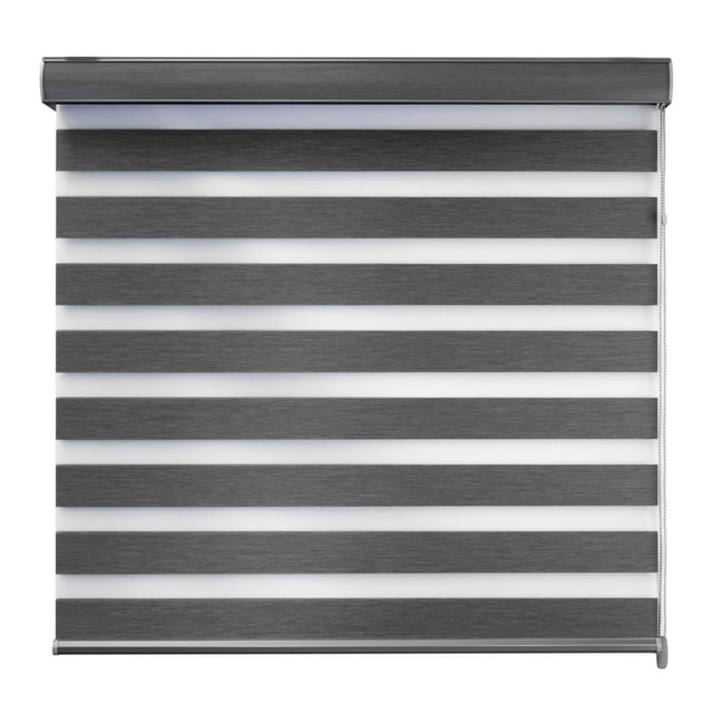 DecoKing Persiana para Ventana Sheer Elegance Wood Desing Enrollable Horizontal 120cm ancho x 200cm alto Oxford