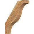 thumbnail image 2 of Ekena Millwork BRC04X18X22FST00RWR 4"W x 18"D x 22"H Funston Rough Sawn Knee Brace, Western Red Cedar, 2 of 4