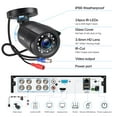 thumbnail image 3 of ZOSI 8CH 5MP Lite DVR 1080P Outdoor Indoor CCTV Wired Security Surveillance Camera System Kit IR Night Vision 2TB HDD, Remote Access, Motion Detection, 24/7 Record, 3 of 9