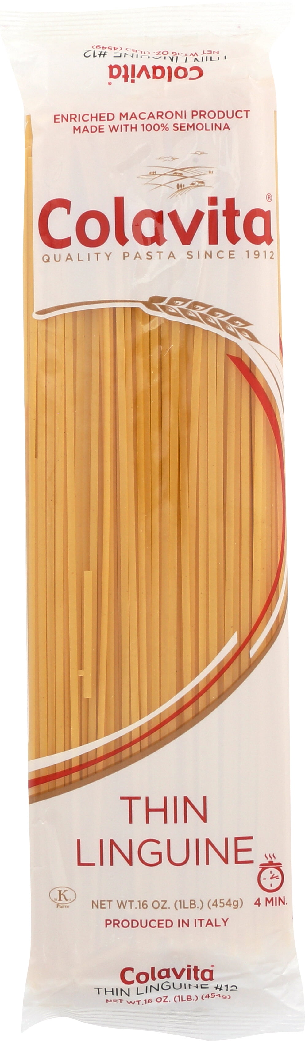 Colavita Thin Linguine Pasta, 16 Ounce