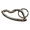 irregular-Steel color, variant on Stylish Star Carabiner Keychain Minimal Stainless Steel Star Carabiner Keychain Pendant for Bags and Backpacks