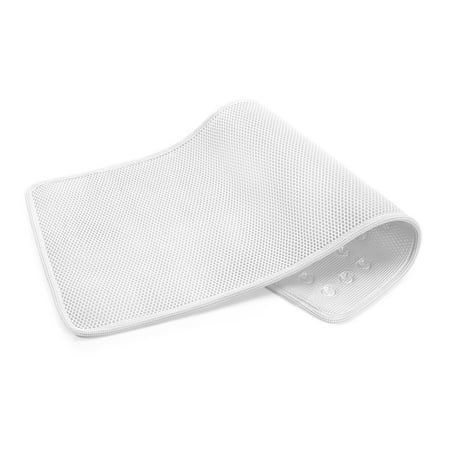 Airia Basics Deluxe Quick-Dry White Tub Mat, 1 Each