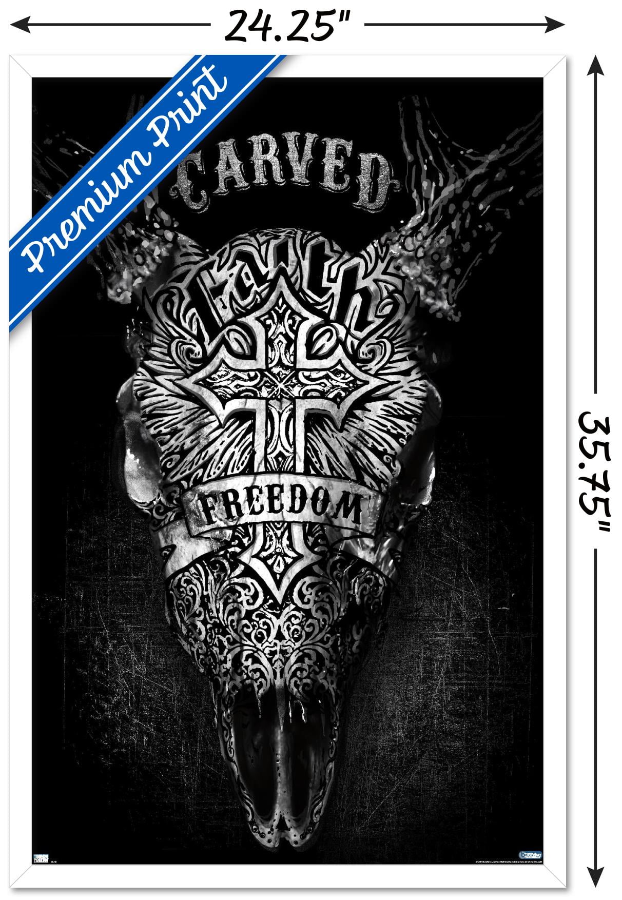 House of the Dragon - Shield Wall Poster, 14.725" x 22.375" Framed