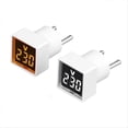 thumbnail image 3 of Digital Voltmeter Voltage Tester with LED Display EU Plug White, 3 of 5