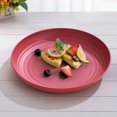 thumbnail image 4 of Household Fruit & Snack Serving Plates | 3-Piece Plastic Tray Set for Desserts, Appetizers & Party Snacks | Non-Slip Base & Decorative Frame Design | Easy Clean Surface, 4 of 6