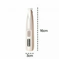 thumbnail image 2 of ACDANC Lightweight and Portable Dog Paw Trimmer with Led Light Pet Hair Trimmer, 2 of 7