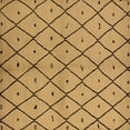 thumbnail image 1 of Ahgly Company Indoor Square Solid Brown Modern Area Rugs, 4' Square, 1 of 4