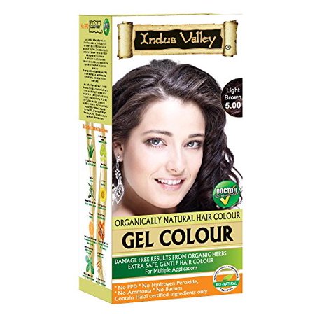Indus Valley Permanent Light Brown Hair Colour 5 0 Walmart Com