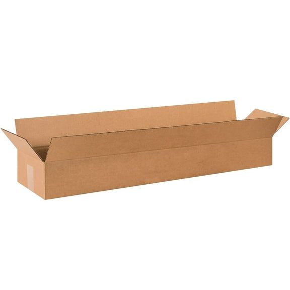 Box Partners Corrugated Boxes 36" x 8" x 4" Kraft 25/Bundle 3684
