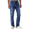 thumbnail image 5 of Straight Jeans Men Washed No Hole Jeans Spring Summer Boyfriend Jeans Streetwear Loose Cacual Designer Long Denim Pants Trousers, 5 of 5