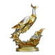 thumbnail image 2 of Soporte para estante Phoenix moderno Gloria dorado sostenedor del estante del vino, 2 of 9
