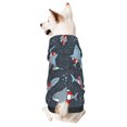 thumbnail image 1 of Fotbe Shark Wearing Swim Ring Sudadera con Estampado para Perros Pequeños – Suéter con Capucha para Mascotas, Tela Suave de Forro Polar con Bolsillo-X-Large, 1 of 7