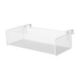 thumbnail image 4 of Langgg Metal Mesh Hanging Storage Box Office Desk Divider Adjustable Basket Effective Organization Solution In Workspace Books White 36.8x15.2x9cm, 4 of 6