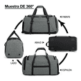 thumbnail image 3 of Maleta Deportiva Bloosom  Bolsa Gym Viaje Mochila Fitness Hombre 40l Gris, 3 of 4