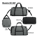 thumbnail image 3 of Maleta Deportiva Bloosom  Bolsa Gym Viaje Mochila Fitness Hombre 40l Gris, 3 of 4