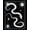 Black, Pattern 5, variant on ODIKA 4' x 6' Machine Washable Non-Slip Area Rug, Occult snake High Traffic Rug, Black, 91008