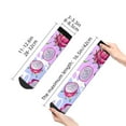 thumbnail image 2 of Uemuo Dragon Fruit Printed Crew Socks, Moisture-Wicking Socks, Athletic Socks for Men Breathable Cushion Socks Casual Sport Socks for Running Traveling, 2 of 6