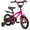 Rose, variant on ACEGER MARCO 16 Inch Boys BMX Bike with Training Wheels for Ages 5-8, Black