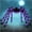 Purple, variant on Ayieyill 5ft Giant Light-up Halloween Spider, Scary Hairy Fabric Spider for Indoor Outdoor Yard Haunted House Decor, Purple