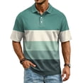 thumbnail image 2 of Mens Polo Shirts Short Sleeve Casual Summer Lightweight Cotton Golf Polo Shirts, 2 of 6