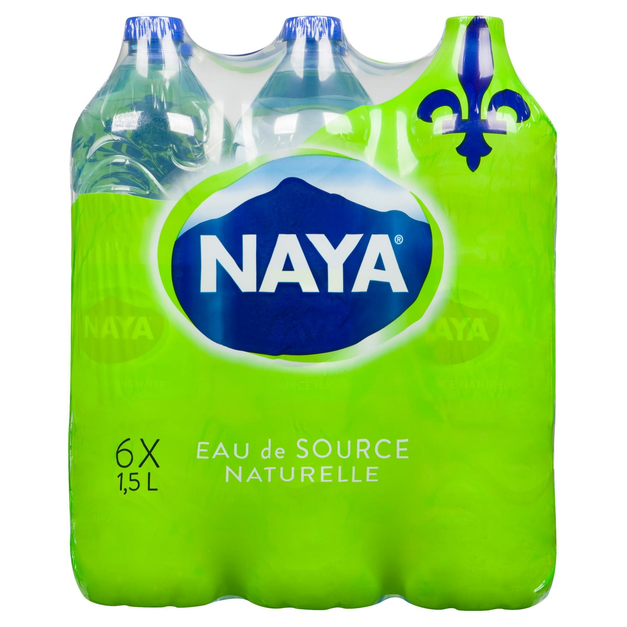 Eau de source naturelle Naya 6 x 1,5 l