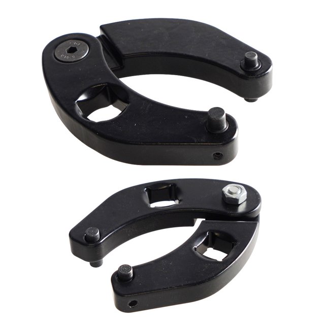 Sidaley Juego de herramientas de llave inglesa ligera para tuercas de prensaestopas, herramienta portátil para tuercas de cilindro Accesorios para motos