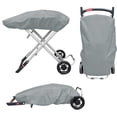 thumbnail image 4 of Weber 9010001 Grill Cover 420D/600D Heavy Duty Waterproof Protective Cover for Traveler Portable Gas Grill with Adjustable Straps, 4 of 6
