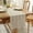 Khaki, variant on 13 x 72 Inches Farmhouse Table Runner Rustic Style, Boho Braided Striped Linen Table Runner with Tassels for Dining Room Kitchen Home Décor