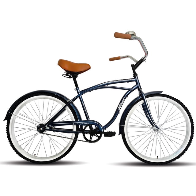 Bicicleta Black Panther Beach Cruiser Para Caballero R26 Azul