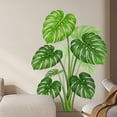thumbnail image 4 of CaiYueKe Artificial Green Plant Potted Plant Vinyl Sticker Removable Wall Decal Waterproof Adhesive For Home Office Decor Farmhouse Tropical Foliage Leaf Themed Art, 4 of 5