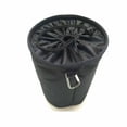 thumbnail image 2 of Langgg 600D Oxford Cloth Drawstring Cylinder Black Weather Resistant Large Capacity Clothes Storage Bags, 2 of 7