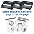 DR730 Drum Unit Yields up to 12,500 Pages Replacement for Brother DCPL2550DW Printer 1 Pack