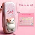 thumbnail image 4 of Unzip pencil case student simple large capacity multifunctional pencil case, 4 of 4