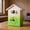Green, variant on Zeiwohndc Cuckoo Clock for Wall Art Cookoo Clock Pendulums Bird House Wall Decors Gift