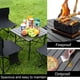 thumbnail image 4 of BTideas Camping Mesa Portátil Plegable, Mesa Cuadrada Plegable para Exteriores con Bolsa de Transporte, Enrollable, 4 of 7