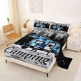 thumbnail image 2 of Erosebridal Blue Camo Car Full Size Sheets 4-Piece for Boys Girls,Rustic Cottage Camping Bed Sheets for Boys Girls,Ultra Soft Home Decor, 2 of 5