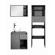 thumbnail image 1 of Combo Gabinete Para Baño DACA Con Sobre WC Y Botiquin ., 1 of 6