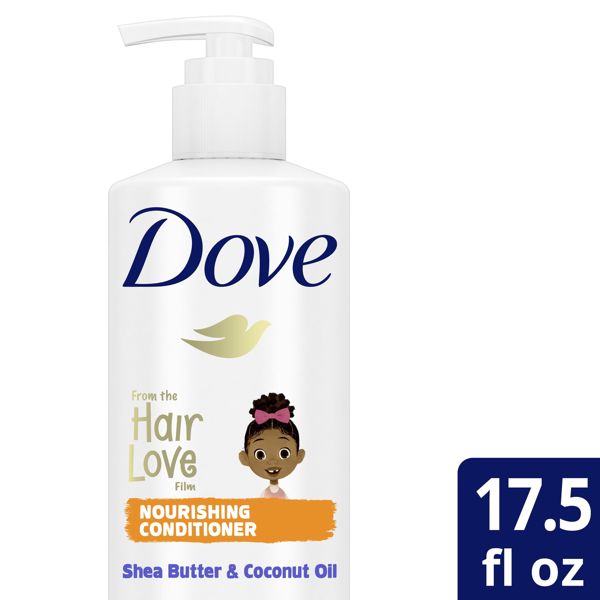 Dove Kids Care Hair Love Shea Butter And Coconut Oil Kids Daily Conditioner 17.5 fl oz