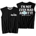 thumbnail image 2 of Freya Skye Not Even Mad About It Tank Tops Sleeveless T-Shirt port Vest Women Men Casual Outdoor Sportwear, 2 of 3