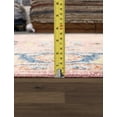 thumbnail image 5 of Pasargad Home Oushak Collection Hand-Knotted Wool Salmon Area Rug- 8' 1'' X 9' 9'', 5 of 5