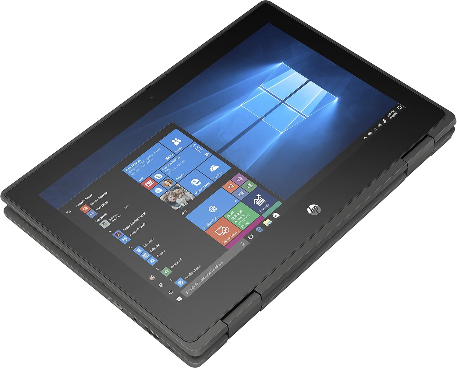 Restored HP ProBook x360 11 G5 EE 11.6" HD Touchscreen 2-in-1 Laptop, Intel Celeron N4020, 4GB RAM, 320GB Storage (64GB eMMC + 256GB USB), Intel UHD Graphics, Windows 10 Pro(Refurbished)